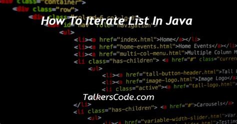 java iterate list|java iterate list with index.